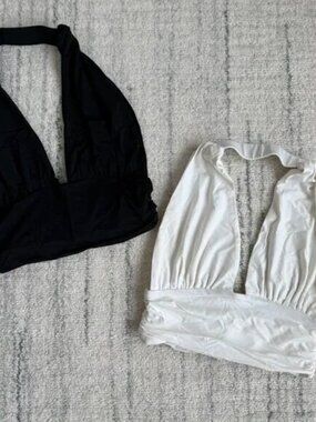 Princess Polly Going Out Halter Tops (Set of 2) – Size 0 / XS